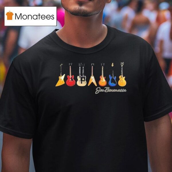Joe Bonamassa Guitars T Shirt
