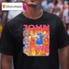 John Cena Wwe Wrestler Burn Graphic T Shirt