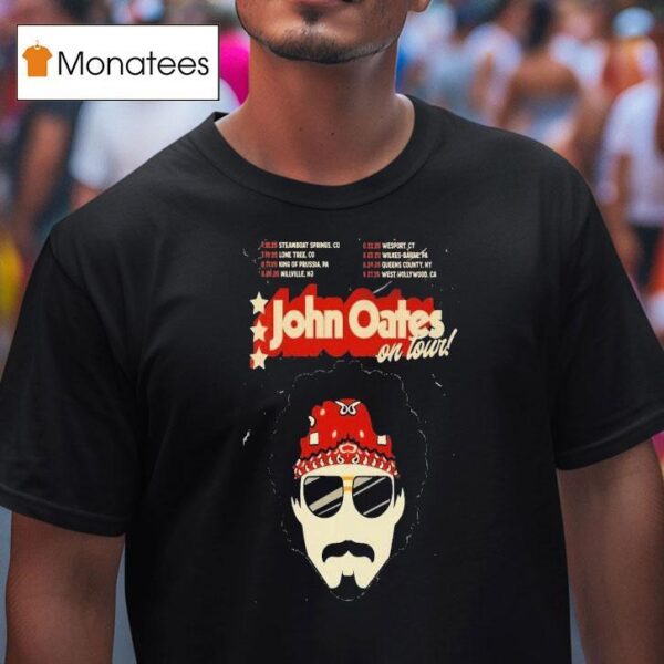 John Oates On Tour July Lone Tree Co T Shirt