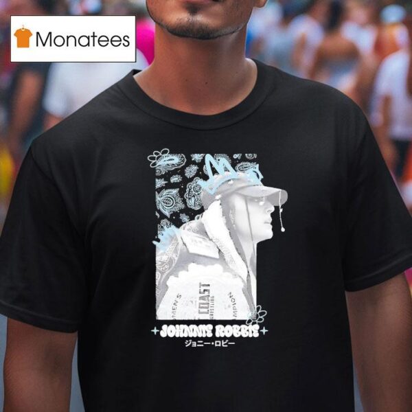 Johnnie Robbie Portrait Retro T Shirt
