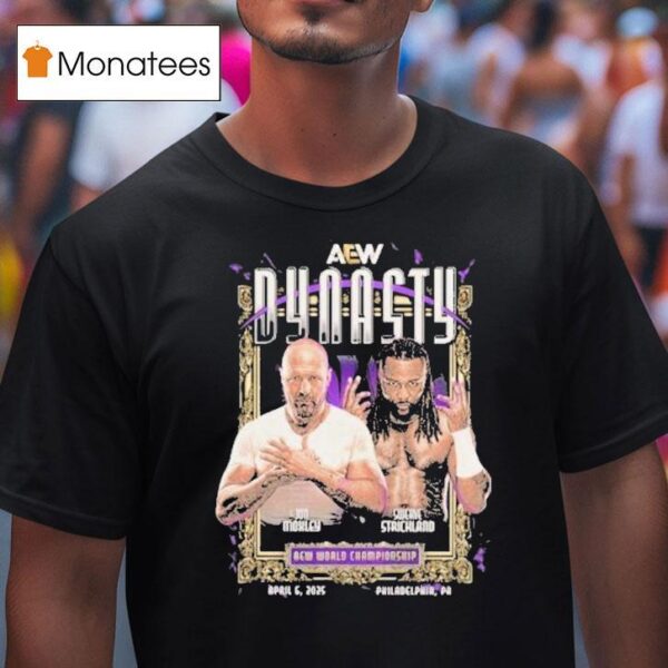 Jon Moxley Vs Swerve Strickland Aew Dynasty Matchup T Shirt