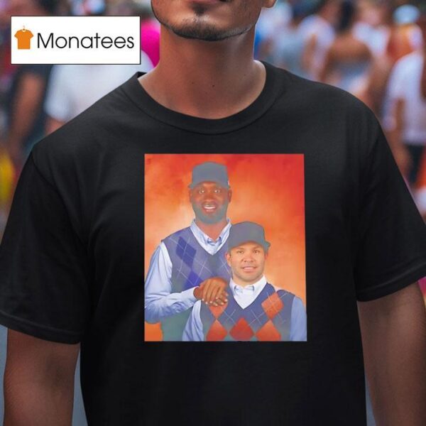 Jose Altuve And Yordan Alvarez Step Brothers Houston Astros T Shirt