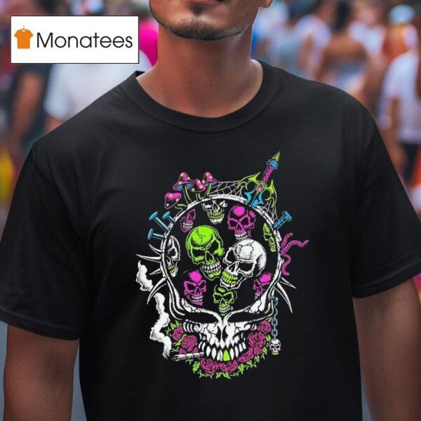 Josh Freydkis Skeleton Factory Skull T Shirt