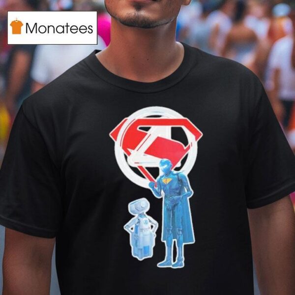 July Is Super Fantastic Fantastic Four X Superman Herbie And Robot Number T Shirt