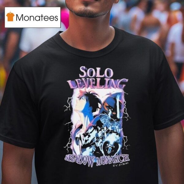 Jung Jinwoo Solo Leveling Shadow Monarch T Shirt