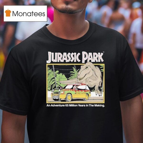 Jurassic Park An Adventure Million Years In The Making Dinosaur T Shirt