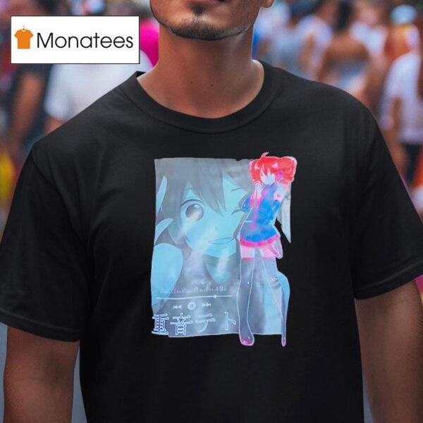 Kasane Teto Vocaloid Anime T Shirt