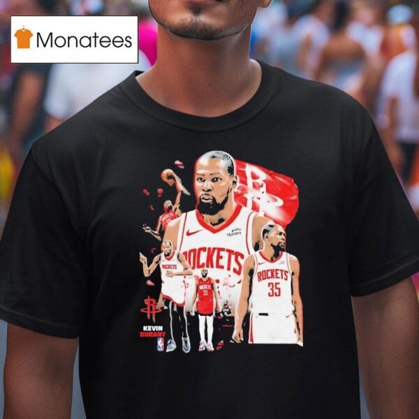 Kevin Durant Houston Rockets Basketball T Shirt