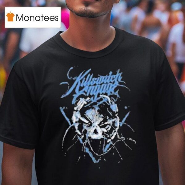 Killswitch Engage Wire Skull T Shirt