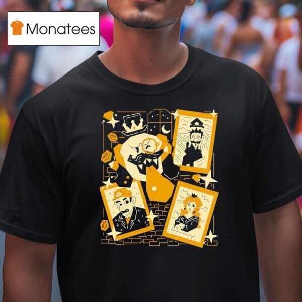 King Boo From Mario Kart World T Shirt