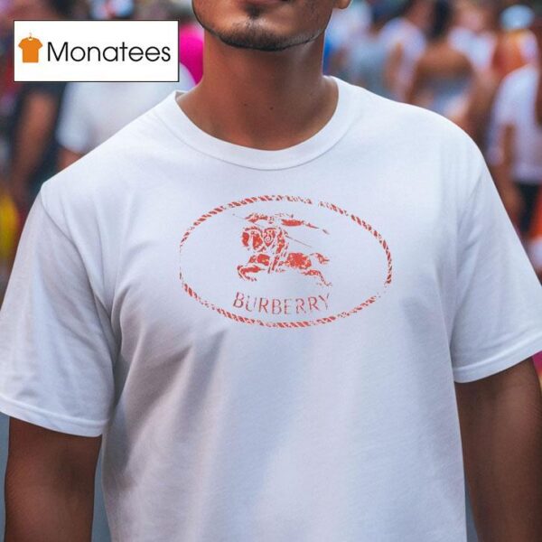 Knight Stamp Towelling T Shirt