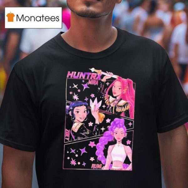 Kpop Demon Hunters Jinu Manga Kpop Huntrix Pin T Shirt