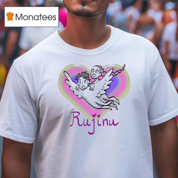 Kpop Demon Hunters Rujinu Heart Wings T Shirt