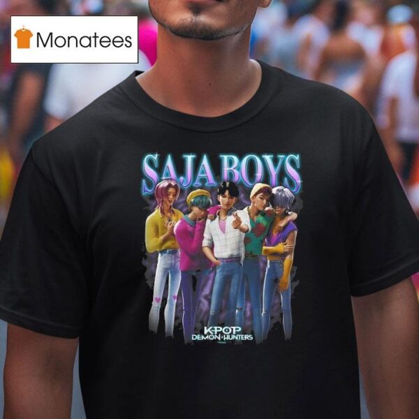 Kpop Demon Hunters Saja Boys Heartthrob T Shirt