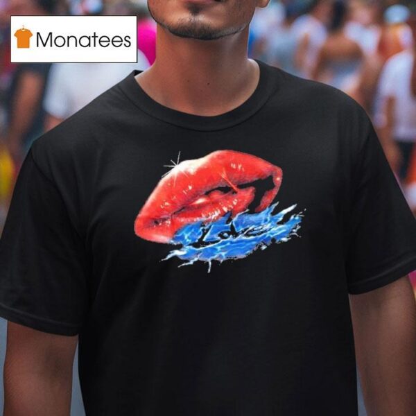 Lady Gaga Love Lip T Shirt