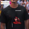 Lady In Red Graphic T Shirt