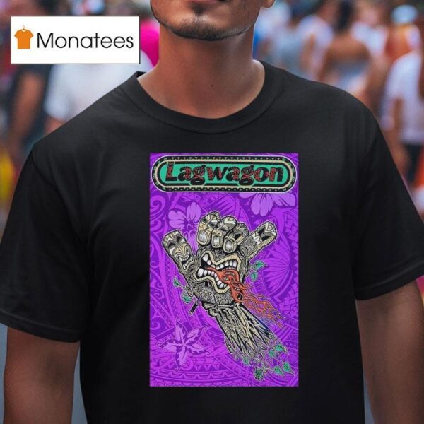 Lagwagon European Summer Tour Hand T Shirt