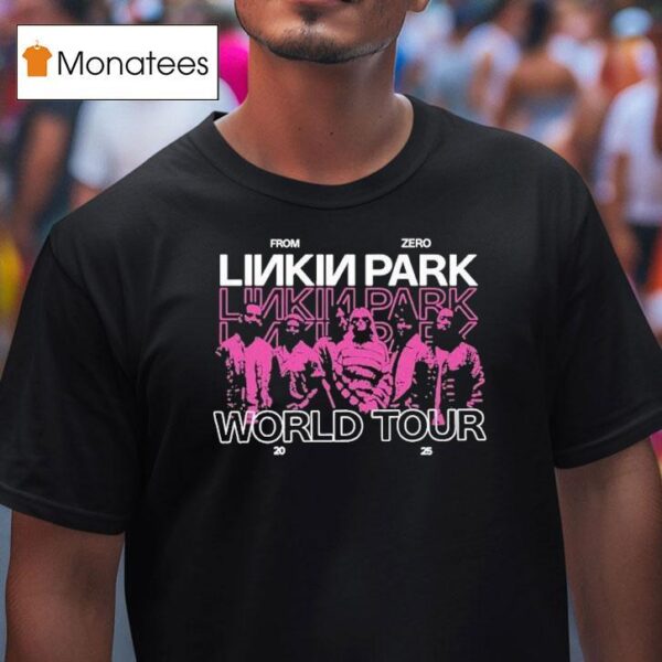 Linkin Park From Zero World Tour July Werchter Belgium T Shirt