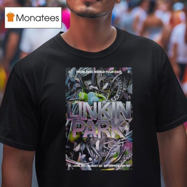 Linkin Park From Zero World Tour Show St Louis Mo T Shirt