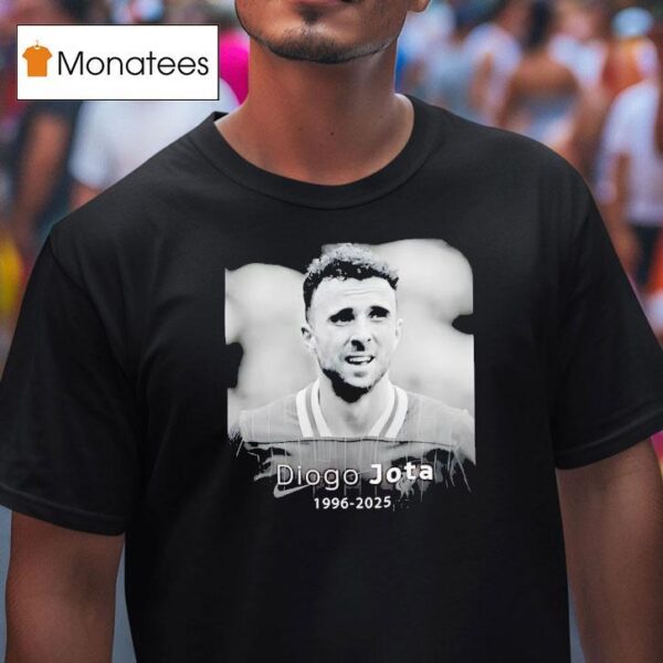 Liverpool Fc Diogo Jota Rip T Shirt
