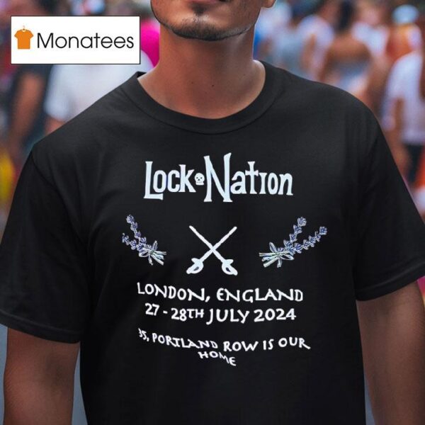 Lock Nation London England Th July T Shirt