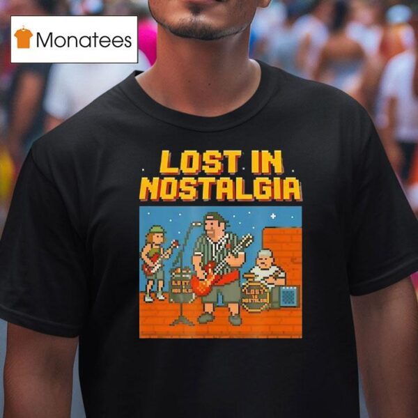 Lost In Nostalgia Bit Band T Shirt