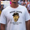 Mac Miller Most Dope Pittsburgh S Own Pittsburgh Pirates Head T Shirt