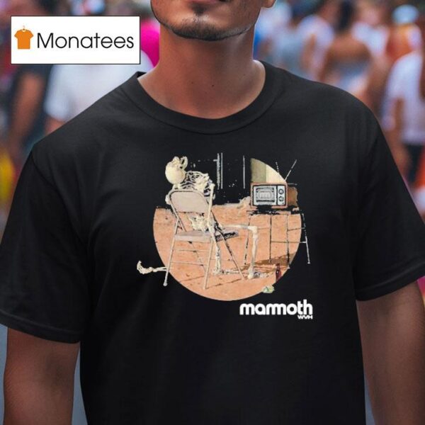 Mammoth Wvh Dead M Skeleton T Shirt