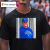 Mark Mcgwire Wearing Chicago Cubs Baseball Photo T Shirt
