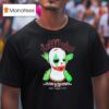 Mask Clown Left Point Smile Because It Confuses People Smile T Shirt