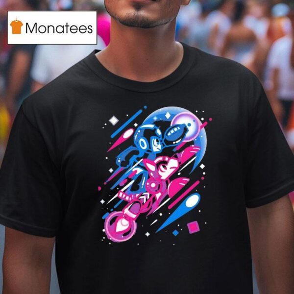 Mega Man And Rush T Shirt