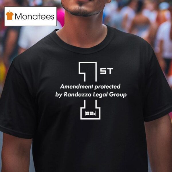 Microdots X Marc Randazza St Amendment Protected By Randazza Legal Group T Shirt