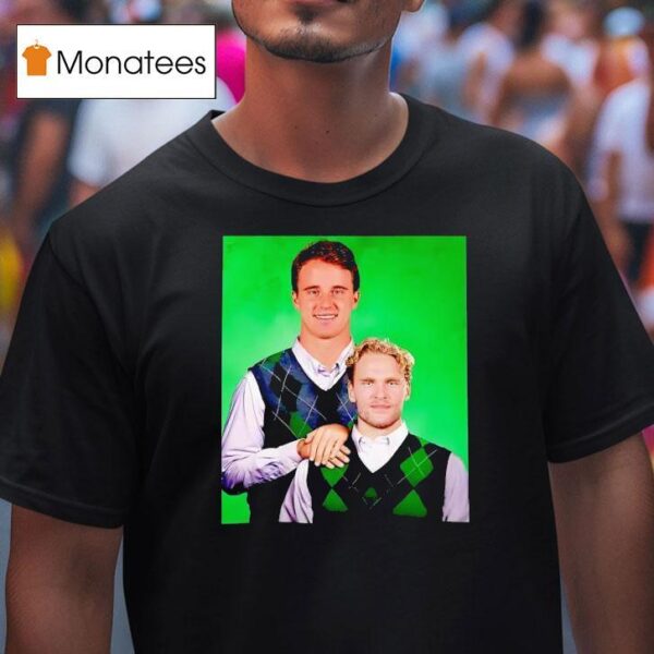Mikko Rantanen And Jake Oettinger Step Brothers Dallas Stars T Shirt