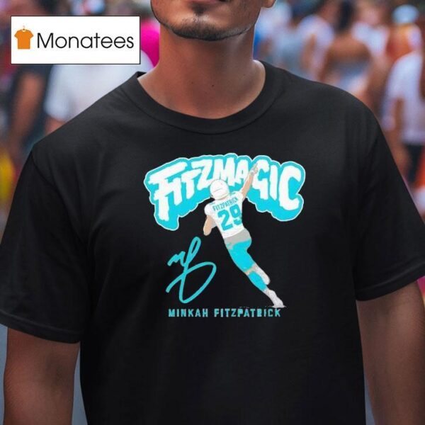 Minkah Fitzpatrick Miami Fitzmagic Signature T Shirt