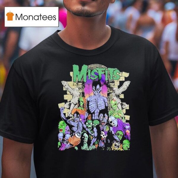 Misfits Earth A D Recolored T Shirt