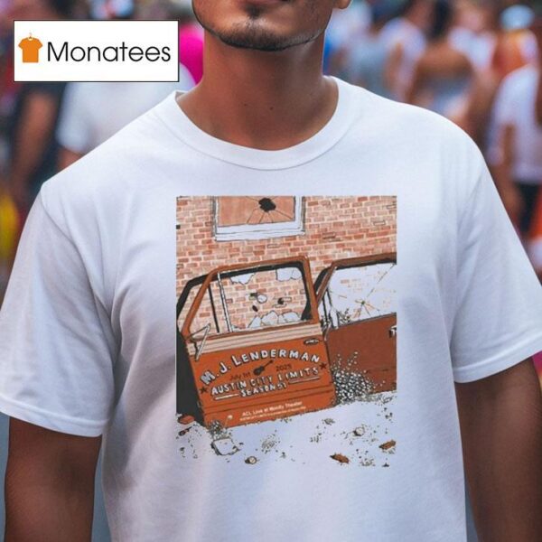 Mj Lenderman The Moody Theater Austin Tx July T Shirt