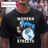Modern Streets Time Takes Us All Grim Reaper Hourglass Globe T Shirt