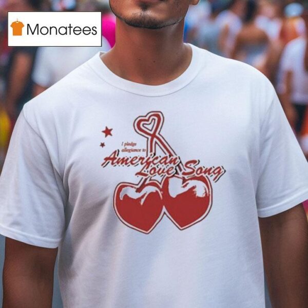 Momoboyd I Pledge Allegiance To Love Song Chrome Hearts T Shirt