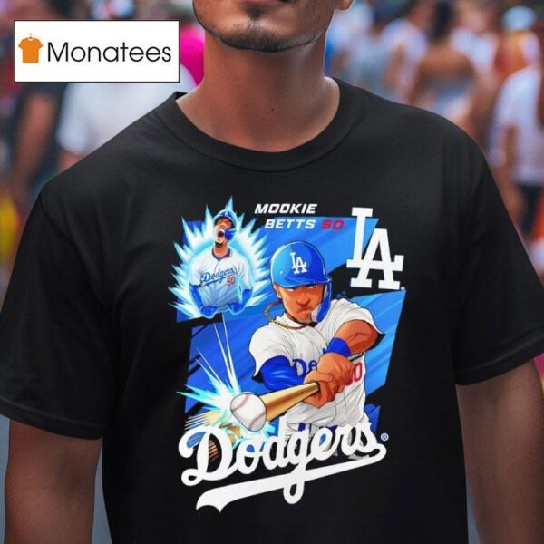 Mookie Betts Los Angeles Dodgers Anime T Shirt