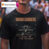 Morgan Wallen Miami Gardens Might Be The Reason I M The Problem Tour T Shirt