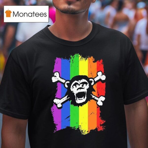 Mr Hurley Die Pulveraffen Pride Logo T Shirt