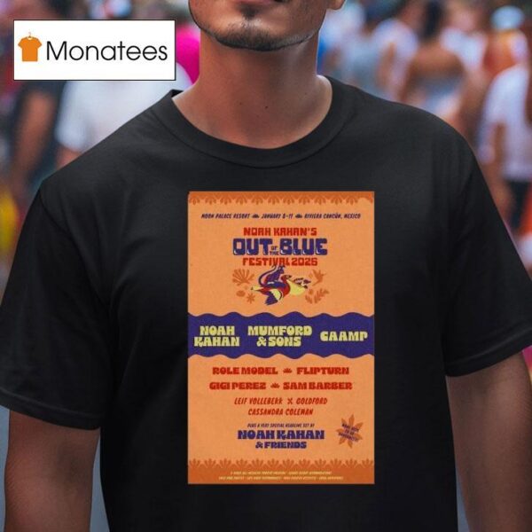 Mumford Sons Out Of The Blue Festival T Shirt