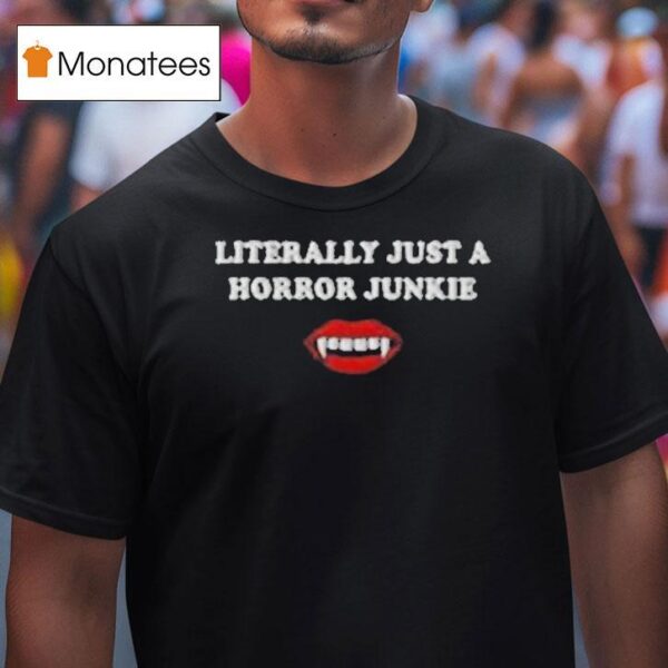 Murder With My Husband Horror Junkie T Shirt