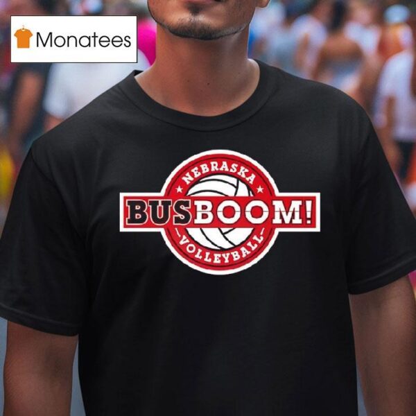 Nebraska Cornhuskers Volleyball Busboom T Shirt