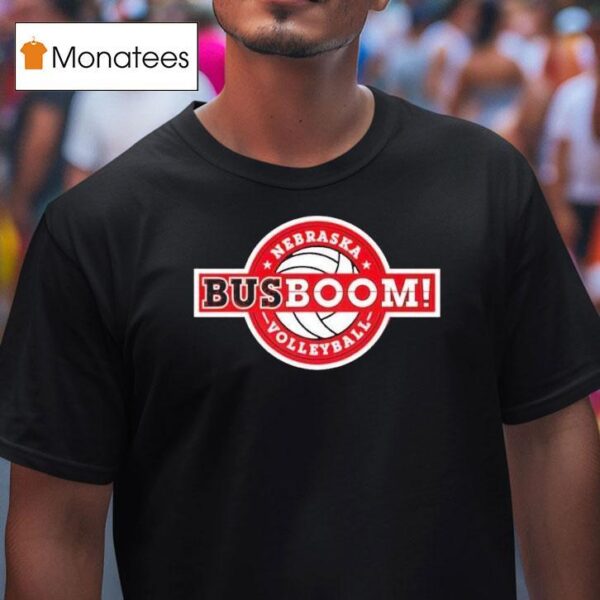 Nebraska Volleyball Busboom T Shirt