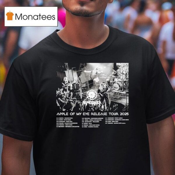 Nemophila Apple Of My Eye Release Tour Dates T Shirt
