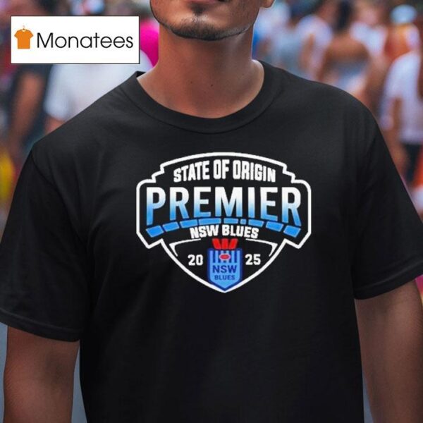 New South Wales Blues State Of Premier T Shirt