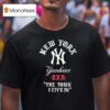 New York Yankees Bxr The Town I Live In T Shirt