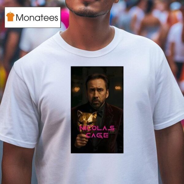 Nicolas Cage Vip Squid Game Usa T Shirt