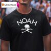 Noah Jolly Roger Logo Skull T Shirt